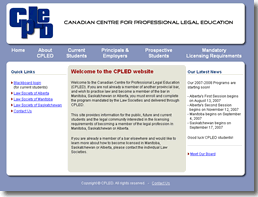 Screen shot of CPLED