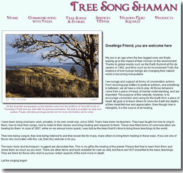 Screen shot of Tree Song Shaman
